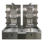 دستگاه کباب ترکی رومیزی دو سیخ سه شعله