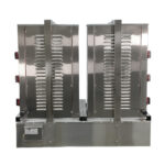 دستگاه کباب ترکی صنعتی دو سیخ ۴ شعله - تصویر 5