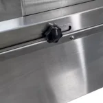 دستگاه کباب ترکی نشاط تک سیخ ۴ شعله گریل دار - تصویر 9